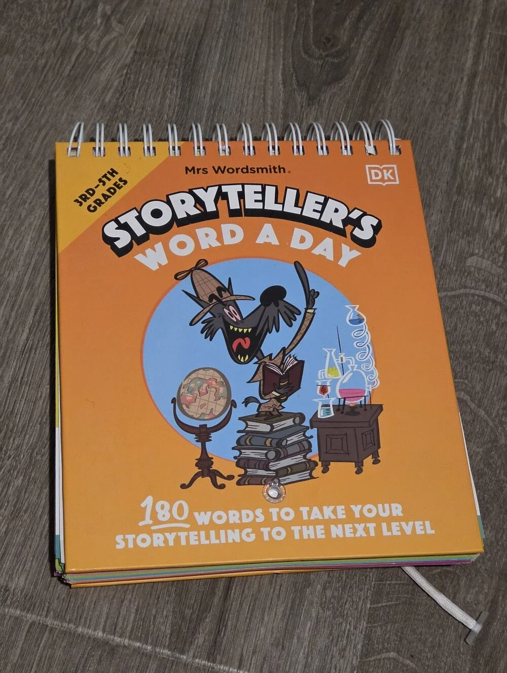 Mrs Wordsmith Storyteller's Word a Day - Tabletop Desk Homeschool Vocabulary ELA